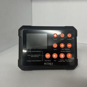 PETHEY Émetteurs <span class=keywords><strong>de</strong></span> signaux électroniques <span class=keywords><strong>Collier</strong></span> <span class=keywords><strong>de</strong></span> <span class=keywords><strong>dressage</strong></span> <span class=keywords><strong>pour</strong></span> <span class=keywords><strong>chien</strong></span> Clôture sans fil rechargeable <span class=keywords><strong>pour</strong></span> <span class=keywords><strong>chien</strong></span> - Product Image 1