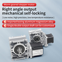 Réducteur de vitesse pour moteur pas à pas Nema17 à angle droit de 42 mm, 15 arcmin, avec boîtier à vis sans fin, conforme à la norme CSA-UL1004