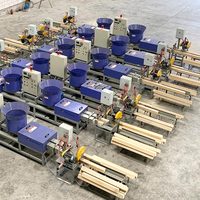 Prix direct usine ThoYu TYA-T2 Machine automatique de blocage de palettes avec moteur et contrôle CNC certifiée CE pour le recyclage du bois usagé
