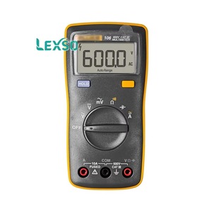 มัลติมิเตอร์แบบดิจิตอลอัตโนมัติ 106 แบบพกพา ใช้งานง่าย ขนาดเล็ก Lexso - Product Image 2