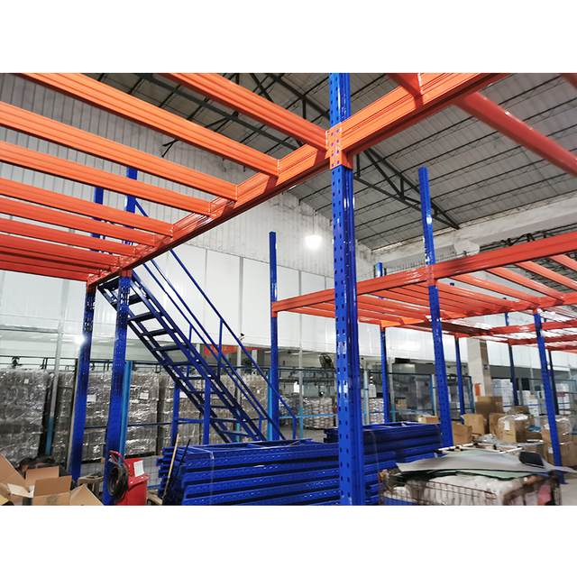 Industrial Storage Rack 2 Floor Steel Heavy Duty Factory Platform Multi Level Mezzanine Floor Warehouse Storage