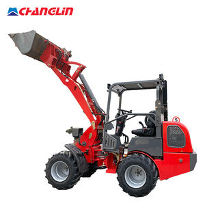 Chargeurs de tracteurs compacts Changlin Sinomach certifiés CE, 2300 kg, mini-chargeurs sur pneus avec approvisionnement OEM - Product Image 1