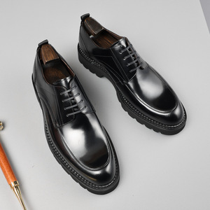 Chaussures Oxford de costume formel pour homme en cuir de vachette de qualité supérieure, nouveau style personnalisé - Product Image 5