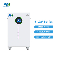 Batterie Li-ion JM OEM personnalisée 51,2 V 300 Ah 314 Ah 16,07 kWh 16 kWh 15 kVA 16 kVA avec fonction Plug and Play