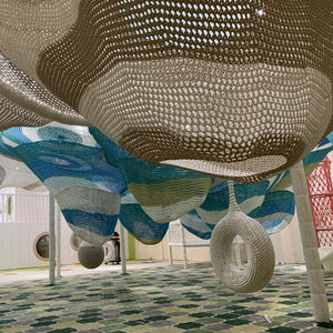 Rete Sportiva di Alta Qualità per Parco Giochi al Coperto per Bambini, Corda in Nylon Lavorata a Mano per Arrampicata e Palle da Gioco per Centri Commerciali - Product Image 5