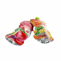 Pochette souple en plastique avec bec verseur, sac alimentaire personnalisé pour sauce tomate, ketchup, jus, vente en gros