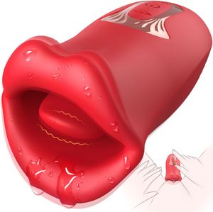 トップセラー 女性用 舌で舐めるような強力なオーラルセックス玩具 ローズバイブレーター マスタベーター - Product Image 1