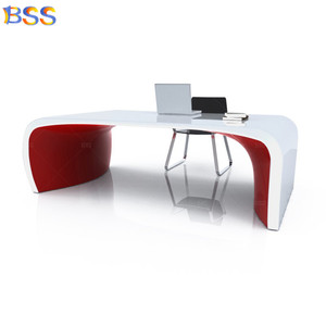 <span class=keywords><strong>Segretaria</strong></span> CEO fornitori di scrivania da ufficio bianco rosso pietra direttore capo scrivania moderna di lusso ufficio Manager sedia da scrivania per la vendita - Product Image 1