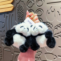 En gros : Porte-clés poupée en peluche animal, Pendentif de sac pour filles, Poupée de machine à griffes, Porte-clés panda en peluche mignon
