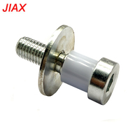 Loquet de porte en acier amélioré 38420, remplacement direct OE 9601750, goupille de verrouillage de porte avec douille en plastique, accessoires de réparation de porte