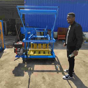 コンクリートインターロックレンガディーゼル産卵レンガ製造機 - Product Image 4