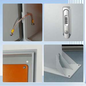 กล่องกันน้ำแบบตั้งพื้น Saipwell สำหรับเครื่องชาร์จ กล่องกระจายไฟฟ้าโลหะ พร้อมกุญแจรหัสสำหรับเครื่องชาร์จรถยนต์ไฟฟ้า - Product Image 2