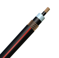 Câble concentrique conducteur en cuivre 15kV 2/0AWG