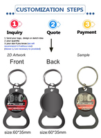 Ouvre-bouteille 3D porte-clés métal résine époxy émail porte-clés ouvre-bouteille personnalisé personnalisé ouvre-bouteille porte-clés