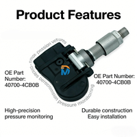 Nouvelles Innovations en Gros : Capteur TPMS de Surveillance de Pression des Pneus 40700-4CB0A 40700-4CB1A 40700-4CB0B pour Voiture