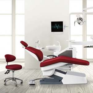 New <strong>Korea</strong> Style <strong>Dental</strong> <strong>Chair</strong> <strong>Unit</strong> with LCD Monitor and Adjustable Backrest, Medical Grade SP Series, CE ISO Certified - Product Image 6
