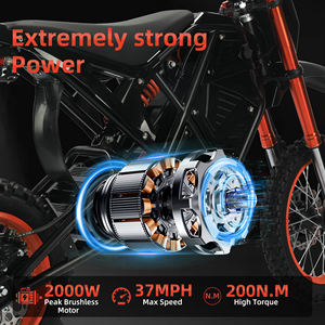 <span class=keywords><strong>Moto</strong></span> Électrique Tout-Terrain de Course 2000W avec Livraison en 3-7 Jours, Homologuée Route Américaine, pour Adultes - Product Image 2