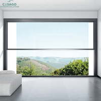 Energiesparendes Motorisiertes Hubfenster - Thermisch Getrenntes Profil mit Niedrig-Emissionsglas, Umweltfreundliches Intelligentes Fenster