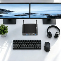 PC Industrial sin Ventilador Intel Core I5 8350U, Doble GbE, 2 RS232 COM, Ranura SIM, Gateway 4G LTE, Controlador de Automatización, 4K HD, VESA Wide