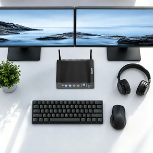 <span class=keywords><strong>PC</strong></span> industriel sans ventilateur Intel Core i5-8350U, double GbE, 2 ports RS232 COM, emplacement SIM, contrôleur d'automatisation passerelle 4G LTE, 4K HD, support VESA large - Product Image 5