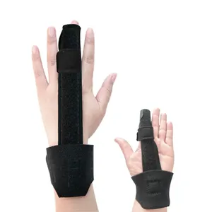 Garde de fracture fixe réglable, bon prix, protecteur d'articulation, antidémarrage, attelle de doigt, support