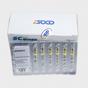 Limas Rotatorias NiTi SOCO SC <span class=keywords><strong>Plus</strong></span> Activadas por Calor 21 25 31mm Súper Corte Anti-Fatiga Anti-Rotura para Endodoncia y Conductos Radiculares - Product Image 3