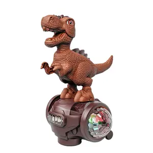 4D 조명과 소리와 함께 자동 범프 & 고 워킹 공룡 어린이를위한 전기 배터리 작동 도매 장난감