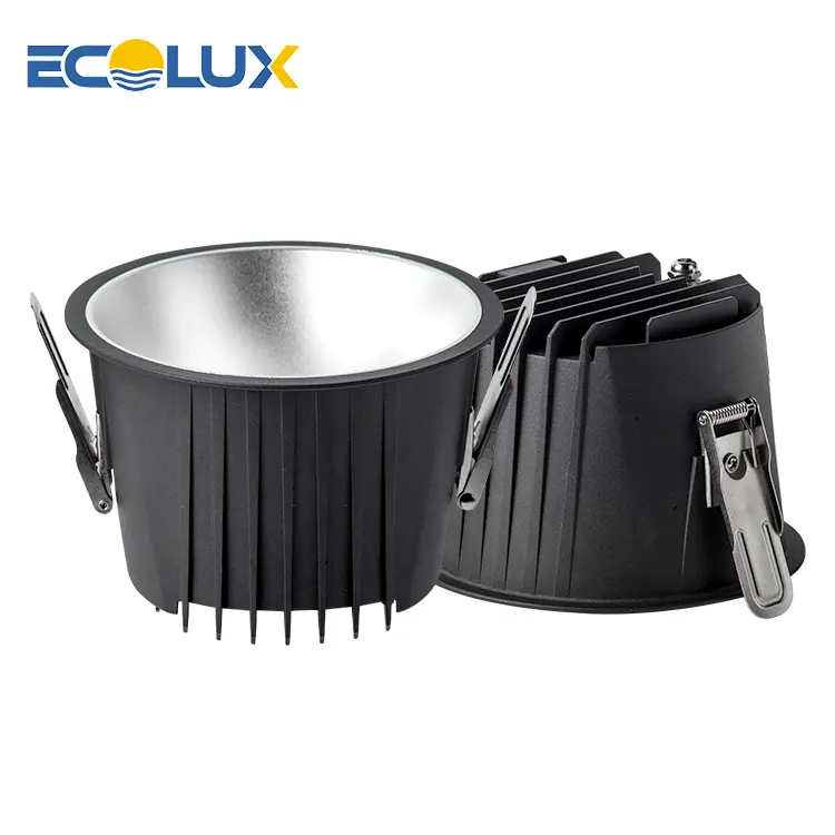 Ecolux material de alumínio IP54 à prova d'água LED para cozinha e banheiro à prova d'água com design fixo à prova d'água