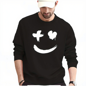 Suéteres de Punto con Cuello Redondo y Bordado 3D Personalizados con Logotipo, Ropa Deportiva de Diseñador de Alta Calidad para Hombre, Sudaderas Largas de Invierno - Product Image 3