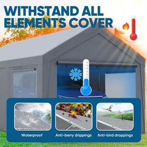 Structure de renfort en acier galvanisé pour tente de voiture, auvent marin, garage extérieur, mur déroulable, fenêtre de ventilation latérale - Product Image 5