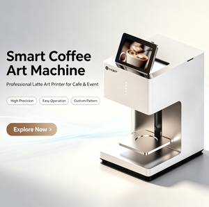 EB-Pro Coffee Latte Art Machine with Label <b>Printer</b> for Cafe Use Edible Ink Automatic Coffee <b>Printer</b> Machine - Product Image 5