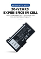 Force usine RYXXH remplacement de batterie d'ordinateur portable pour ordinateur portable Dell E5250 E5450 e5550 3150 3160 série 11.1V 38WH batterie au lithium