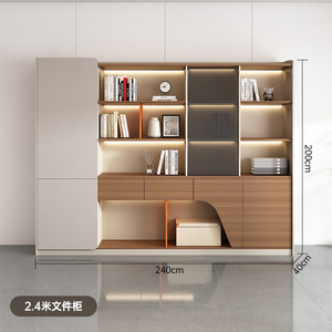 Hiện đại nhà văn phòng đồ nội thất dọc bằng gỗ hộp tập tin với kính Quảng Đông nộp hồ sơ lưu trữ tủ cho nhà hội thảo khách sạn - Product Image 4