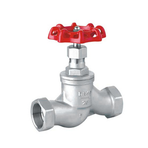 Válvula de Compuerta Roscada de Acero Inoxidable J11W-16P 1 pulgada para Vapor a Alta Temperatura Tipo S - Product Image 1