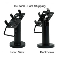 Support universel réglable en métal pour terminal de carte de crédit, pour machine POS EFTPOS, 270 °   Support de comptoir pivotant en métal