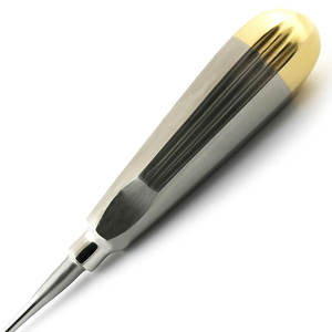 Elevador Dental de Acero Inoxidable de Alta Calidad, Punta Curva, Agarre Ergonómico, Instrumento Manual para Uso Profesional - Product Image 5