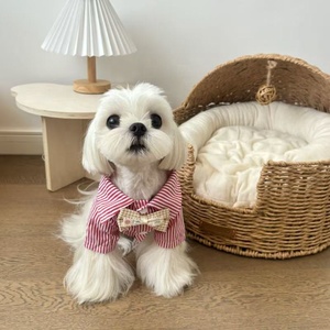 Vêtements pour <span class=keywords><strong>chiens</strong></span> Printemps Été Chemise fine décontractée Respirante Vêtements pour animaux de compagnie pour <span class=keywords><strong>chiens</strong></span> Chats Polo Chemise pour chiots Vêtements pour petits <span class=keywords><strong>chiens</strong></span> - Product Image 5