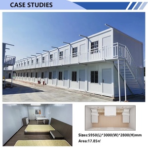 Cgch DDP 20ft có thể tháo rời nhà prefab ngôi nhà nhỏ sang trọng mô-đun vật liệu tuyệt vời ngành công nghiệp prefab cắm trại nhà có thể tháo rời container - Product Image 2