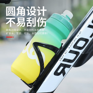 Support universel pour porte-bouteille de vélo, en matériau PC, pour vélo de route et de montagne, avec design à bords arrondis - Product Image 1