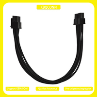 Kabel Adaptor Daya GPU Kartu Grafis Harga Pabrik Grosir Kualitas Terbaik 8-Pin Male ke 8-Pin Male Hitam Pengiriman Cepat