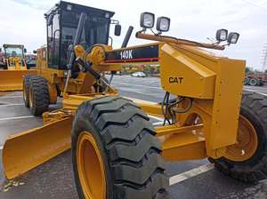 Niveleuse à moteur d'occasion CAT140K à haut rendement énergétique/condition de travail CAT140 CAT140G Niveleuse à moteur d'occasion CAT140H - Product Image 4