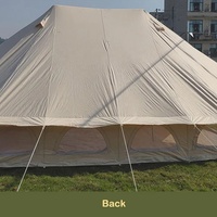 Yourte – tente cloche empereur imperméable, prix d'usine 6m 7m 8m, tente cloche empereur en toile Extra Large pour le Camping