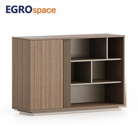 Meuble de rangement de documents EGROspace pour espace de travail, tiroir verrouillable, armoire de bureau exécutive en bois
