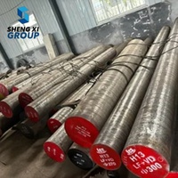 Barres d'acier à outils ASTM A681 H13 D2 A2 S7, acier allié pour moules, rondes, laminées à chaud, pour préformes d'outils et pièces usinées