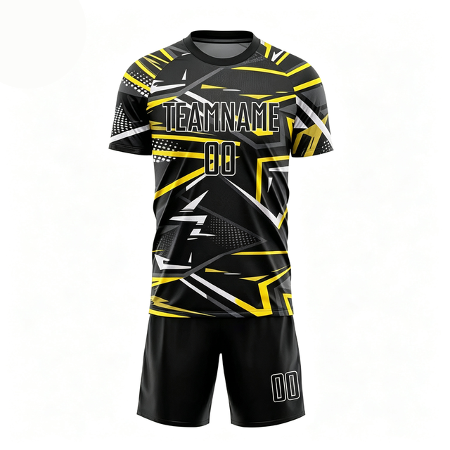 Custom Sublimated Printing Soccer Jersey New Model United Football Shirt Unique Style Team Uniform
