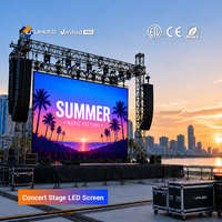 Écran LED de location intérieur UHLED P2.6 P3.91, étanche IP65, 7680Hz, haute fréquence de rafraîchissement, pour scène, extérieur, concerts et événements, certifié ETL