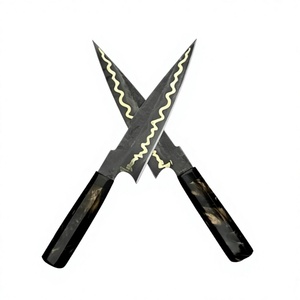 Handcrafted Damascus Steel Chef <b>Knife</b> Modern Ambidextrous Dishwasher Safe Customizable Options Extra <b>Sharp</b> Durable Brushed - Product Image 1