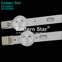 Bande de rétroéclairage LED ES-303 (6A+1B) 490LED_A-TYPE_REV00_2014.04.15 pour téléviseur LED 49'' VES490UNDL-2D-N01, rétroéclairage LED d'usine