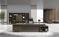 Offre Spéciale moderne en bois bureau à domicile mobilier de bureau de luxe bureau Table de bureau en forme de L bureau de direction