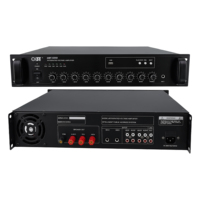 Amplificateur de mélangeur d'adresses publiques audio numérique OBT-6350 avec MP3/Tuner 8Ohm Impédance Metal Shell